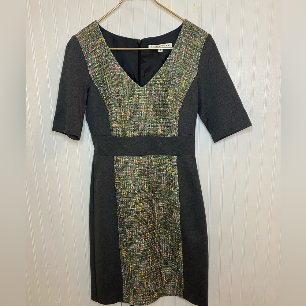 Trina Turk- Felicia Tweed Dress